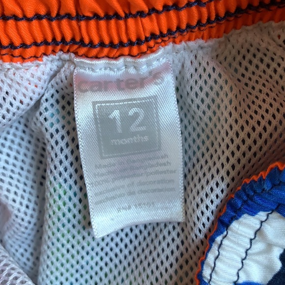 3/$10 - Carter’s Boys Swim Trunks - size 12 months - Picture 3 of 4